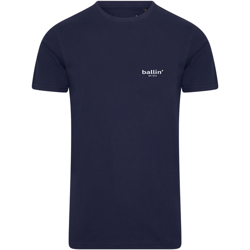 tekstylia Męskie T-shirty z krótkim rękawem Ballin Est. 2013 Small Logo Shirt Niebieski