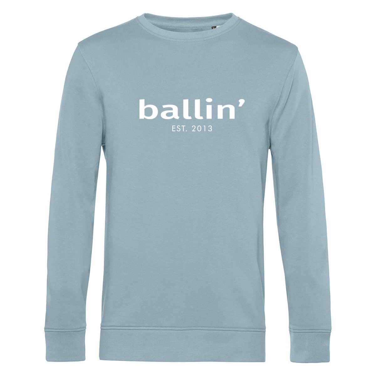 tekstylia Męskie Bluzy Ballin Est. 2013 Basic Sweater Niebieski