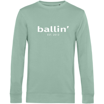 tekstylia Męskie Bluzy Ballin Est. 2013 Basic Sweater Zielony
