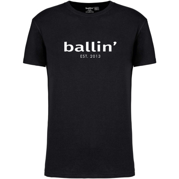tekstylia Męskie T-shirty z krótkim rękawem Ballin Est. 2013 Regular Fit Shirt Czarny