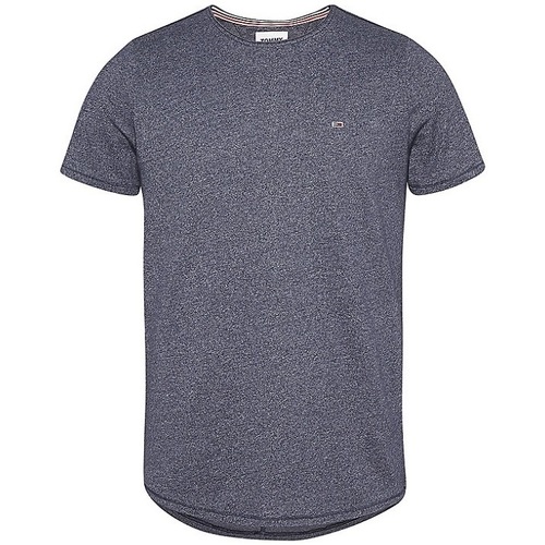 tekstylia Męskie T-shirty z krótkim rękawem Tommy Jeans Classics Slim Fit Shirt Niebieski