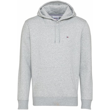 Tommy Jeans Flag Patch Hoodie Szary