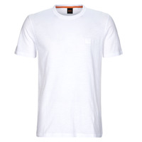 tekstylia Męskie T-shirty z krótkim rękawem BOSS Tegood Biały