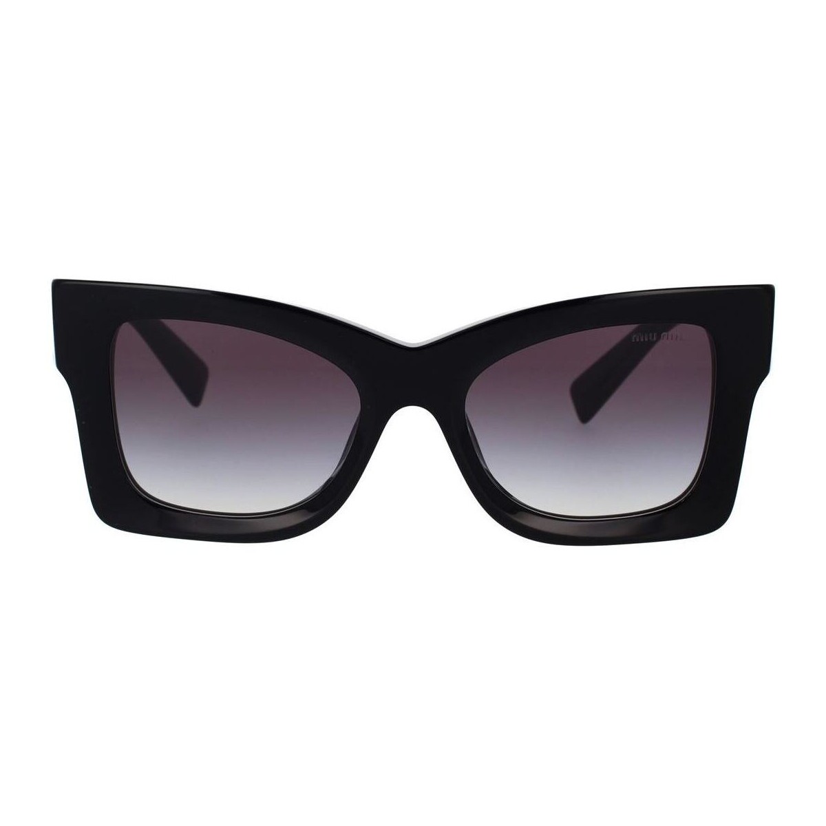 Zegarki & Biżuteria  Damskie okulary przeciwsłoneczne Miu Miu Occhiali da Sole Miu Miu MU08WS 1AB5D1 Czarny