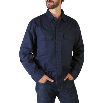tekstylia Męskie Koszule z długim rękawem Tommy Hilfiger - mw0mw17590 Niebieski