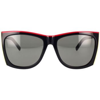 Zegarki & Biżuteria  Damskie okulary przeciwsłoneczne Yves Saint Laurent Occhiali da Sole Saint Laurent SL 539 PALOMA 001 Czarny