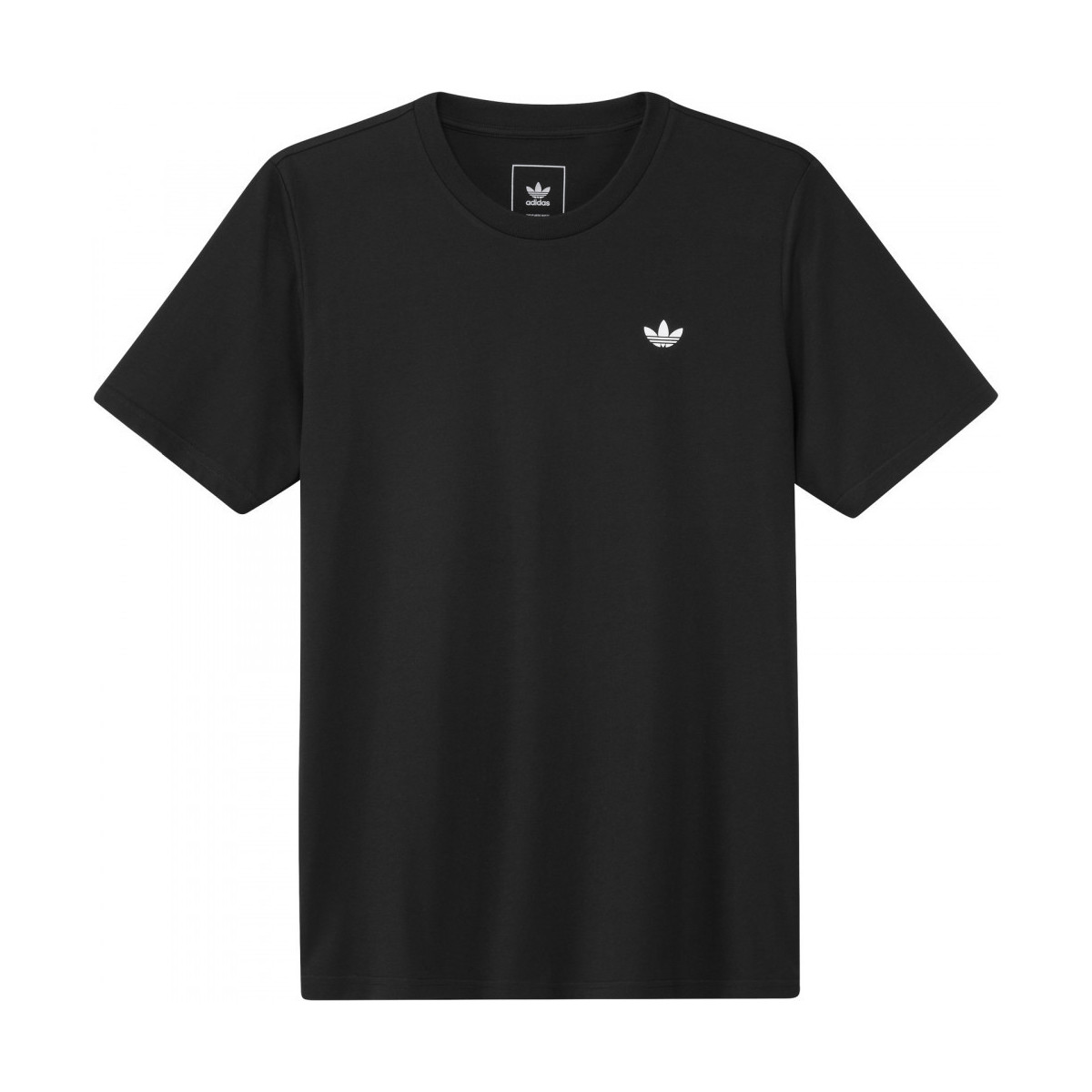 tekstylia Męskie T-shirty i Koszulki polo adidas Originals 4.0 logo ss tee Czarny