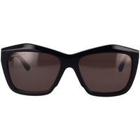 Zegarki & Biżuteria  Damskie okulary przeciwsłoneczne Balenciaga Occhiali da Sole  BB0216S 001 Czarny