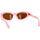 Zegarki & Biżuteria  Damskie okulary przeciwsłoneczne Balenciaga Occhiali da Sole  BB0207S 004 Różowy