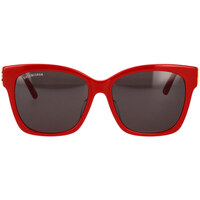 Zegarki & Biżuteria  Damskie okulary przeciwsłoneczne Balenciaga Occhiali da Sole  BB0102SA 003 Czerwony
