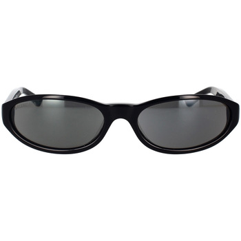 Zegarki & Biżuteria  Damskie okulary przeciwsłoneczne Balenciaga Occhiali da Sole  BB0007S 001 Czarny