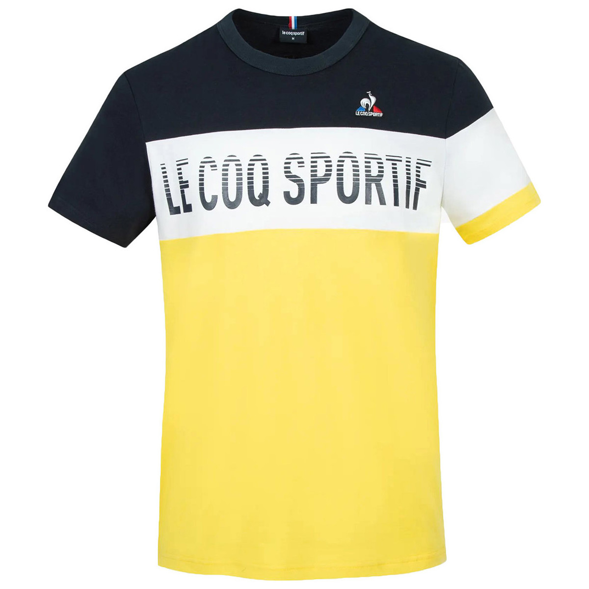tekstylia Męskie T-shirty z krótkim rękawem Le Coq Sportif Saison 2 Tee Niebieski