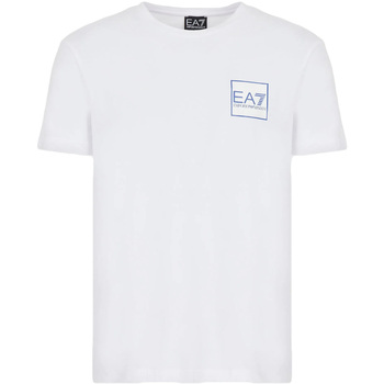 tekstylia Męskie T-shirty i Koszulki polo Ea7 Emporio Armani 3LPT52 PJ03Z Biały