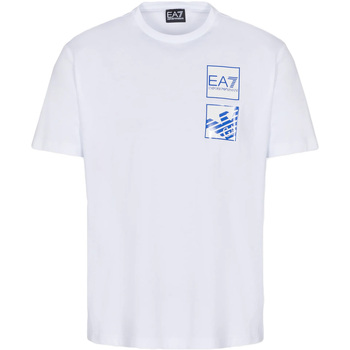 tekstylia Męskie T-shirty i Koszulki polo Ea7 Emporio Armani 3LPT51 PJ02Z Biały