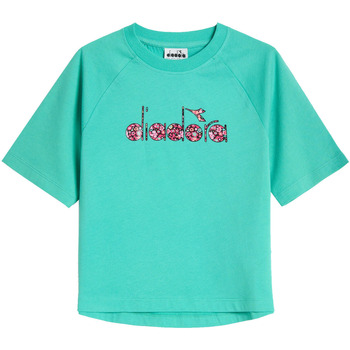 tekstylia Dziecko T-shirty i Koszulki polo Diadora 102178258 Zielony