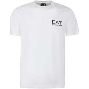 tekstylia Męskie T-shirty i Koszulki polo Ea7 Emporio Armani 3LPT72 PJ8SZ Biały