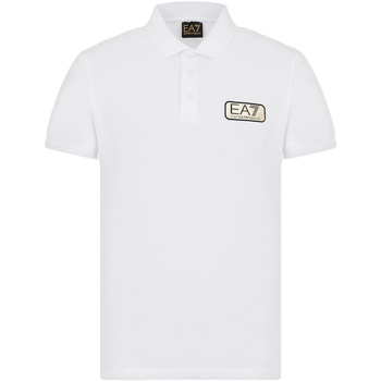 tekstylia Męskie T-shirty i Koszulki polo Ea7 Emporio Armani 3LPF09 PJ5AZ Biały