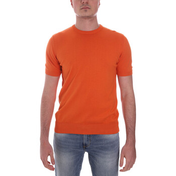 tekstylia Męskie T-shirty i Koszulki polo Borgoni Milano 800 BERLINO Pomarańczowy