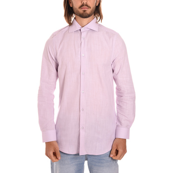 tekstylia Męskie Koszule z długim rękawem Egon Von Furstenberg 22C002 Fioletowy