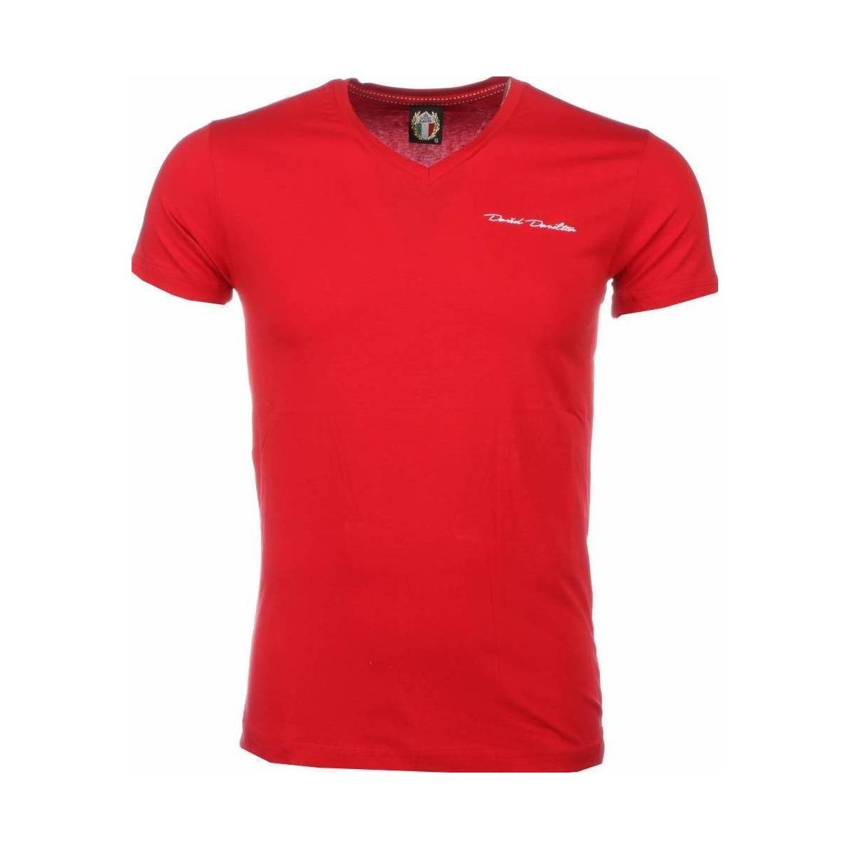tekstylia Męskie T-shirty z krótkim rękawem David Copper 6694344 Czerwony