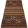 Dom Dywany Rugsx Dywan wełniany KASHQAI 4356 500 etniczny terakota 160x240 cm Czerwony