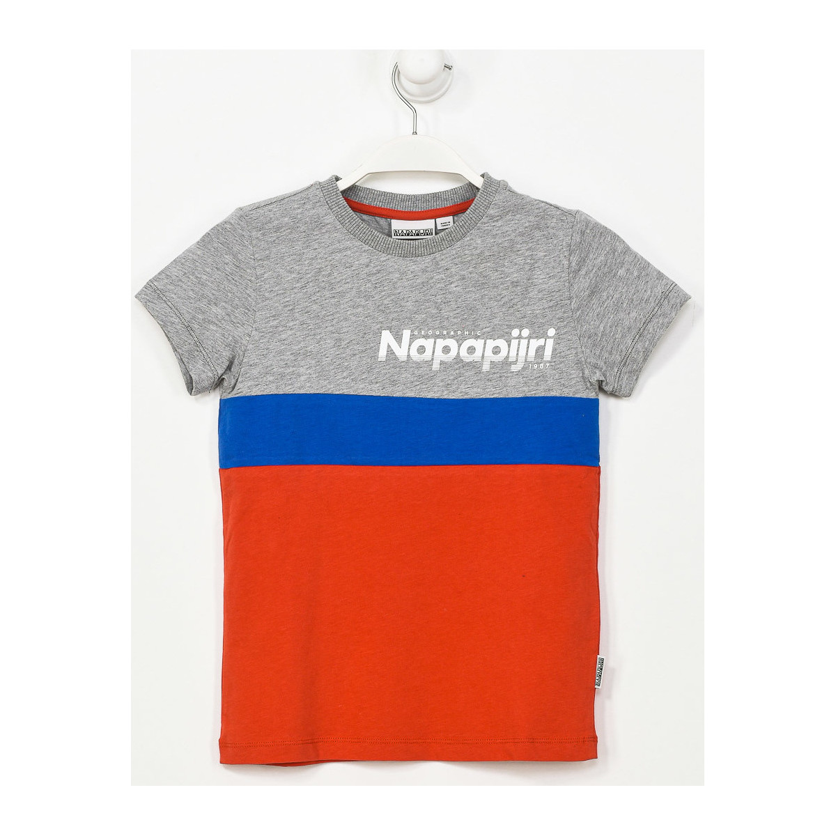 tekstylia Chłopiec T-shirty z krótkim rękawem Napapijri GA4EQE-AA5 Wielokolorowy