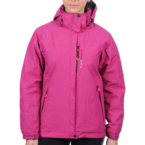 tekstylia Damskie Kurtki krótkie Peak Mountain Blouson de ski femme ACIONO Różowy