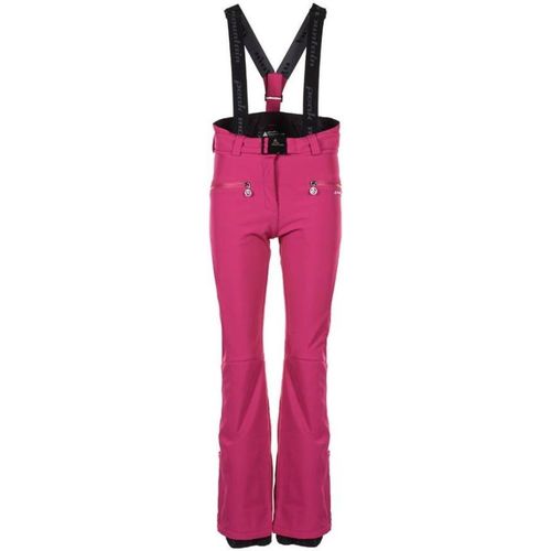 tekstylia Damskie Spodnie Peak Mountain Pantalon de ski femme AFU Różowy
