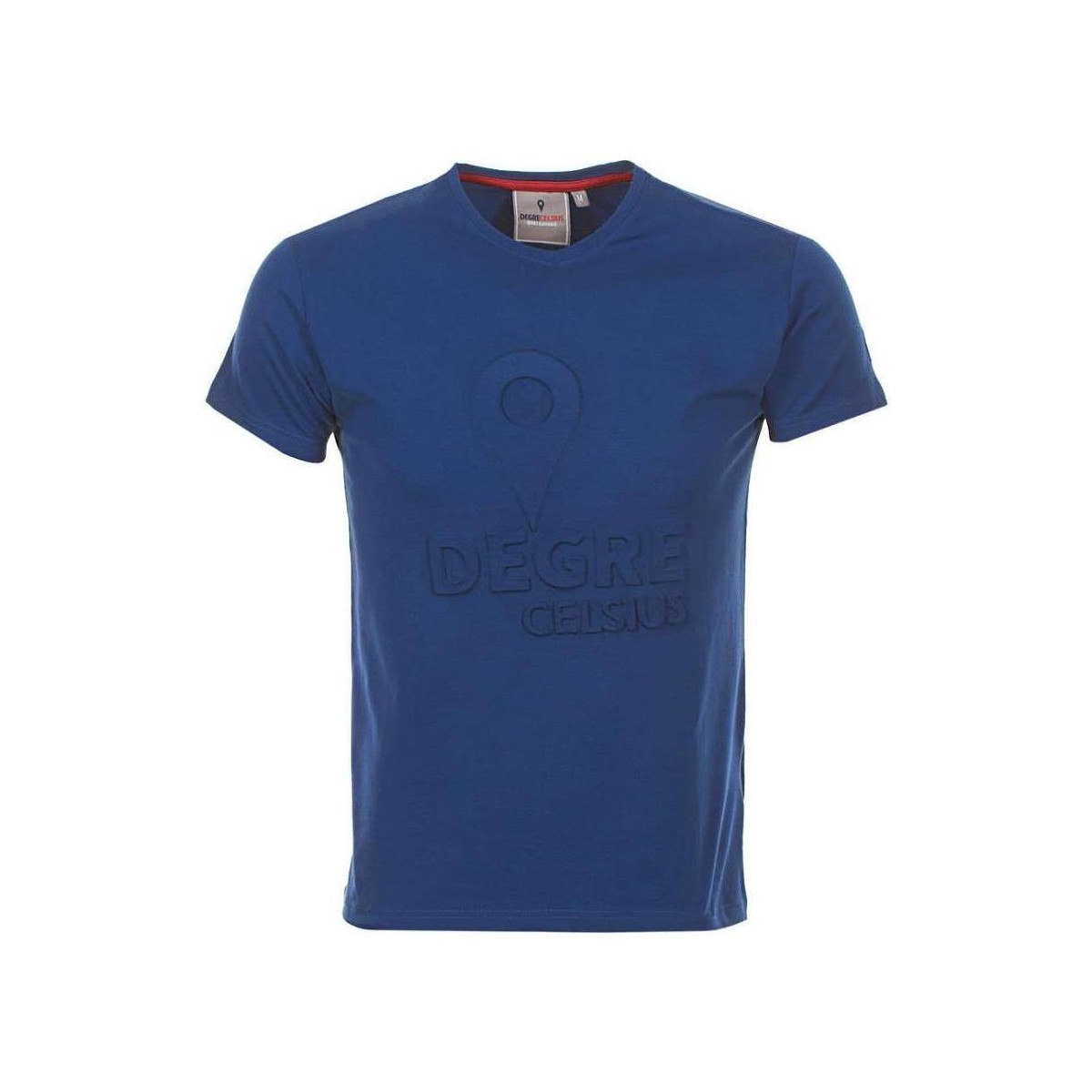 tekstylia Męskie T-shirty z krótkim rękawem Degré Celsius T-shirt manches courtes homme CABOS Marine
