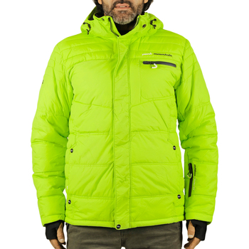 tekstylia Męskie Kurtki pikowane Peak Mountain Doudoune de ski homme CAIROP Zielony