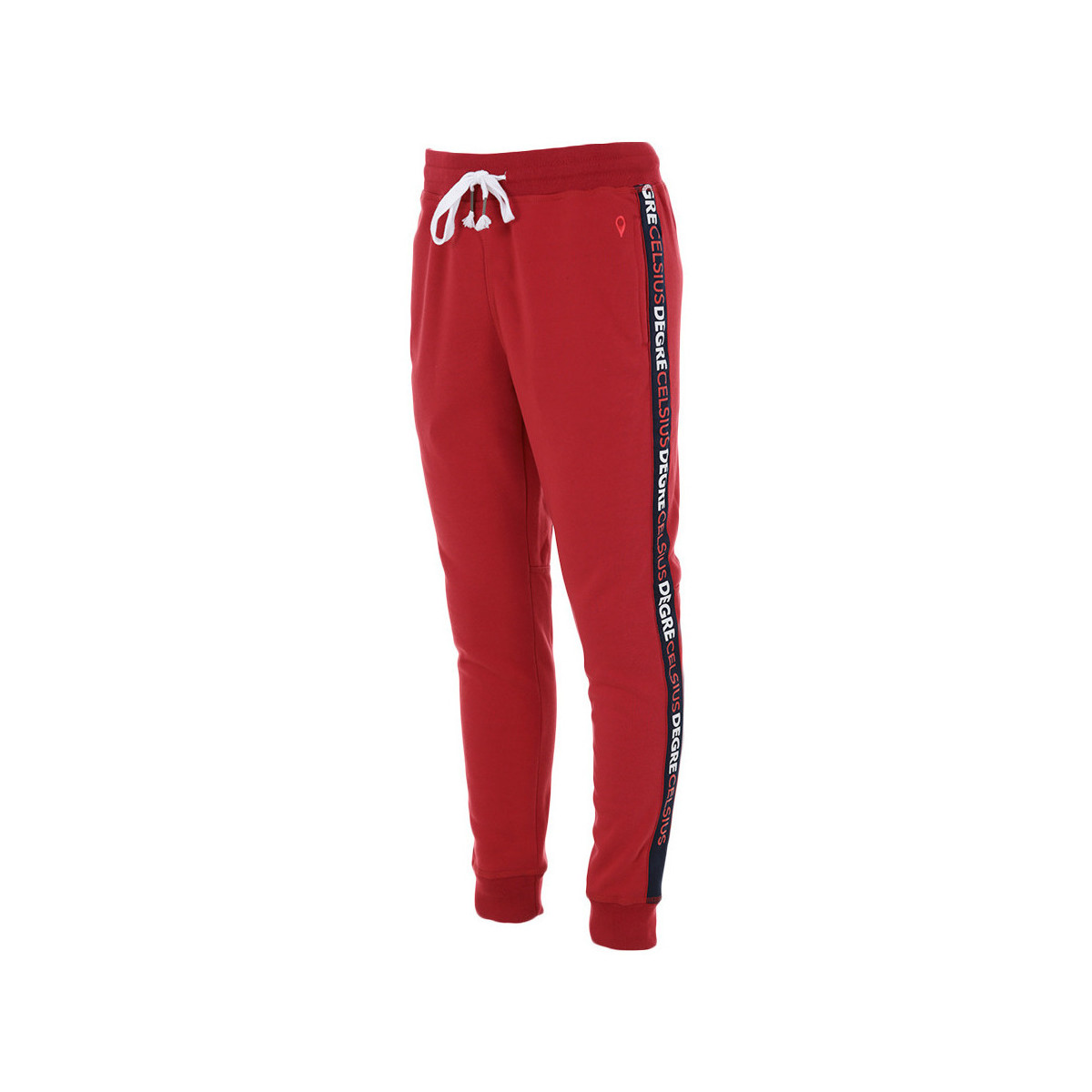 tekstylia Męskie Spodnie dresowe Degré Celsius Jogging homme CALEB Czerwony