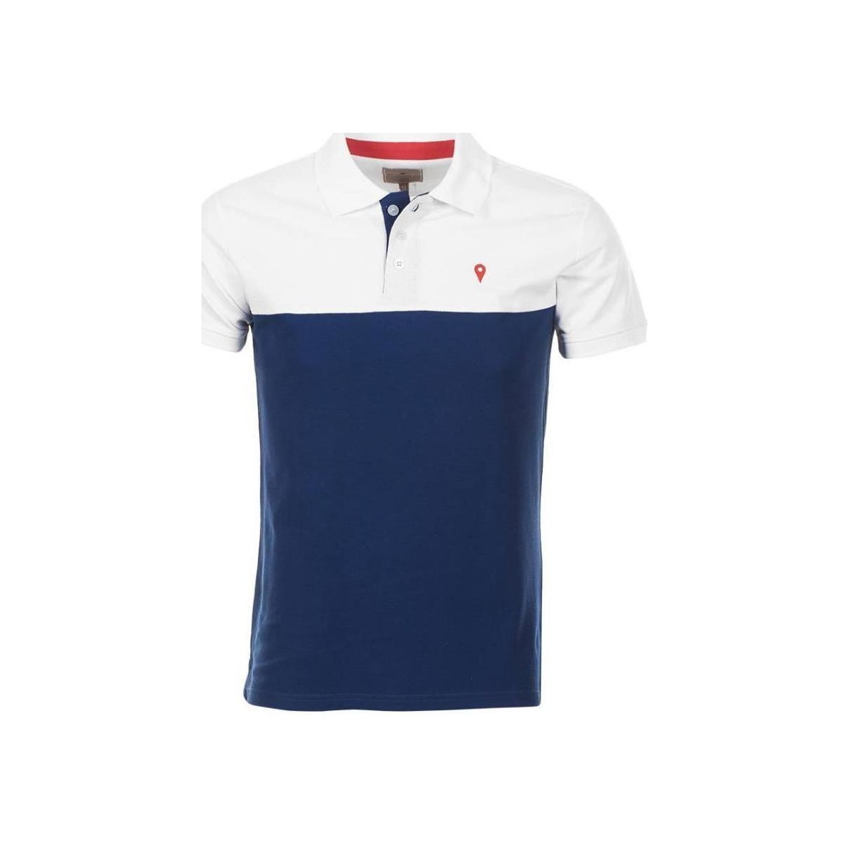 tekstylia Męskie Koszulki polo z krótkim rękawem Degré Celsius Polo manches courtes homme CALOSTE Biały