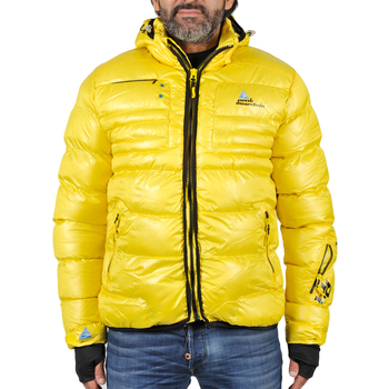 tekstylia Męskie Kurtki pikowane Peak Mountain Doudoune de ski homme CAPTI Żółty