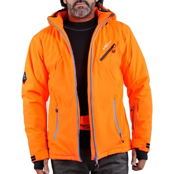 tekstylia Męskie Kurtki krótkie Peak Mountain Blouson de ski homme CARTEMIS Pomarańczowy