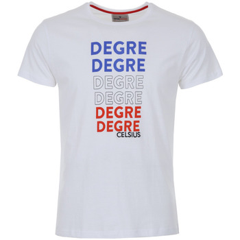 tekstylia Męskie T-shirty z krótkim rękawem Degré Celsius T-shirt manches courtes homme CEGRADE Biały
