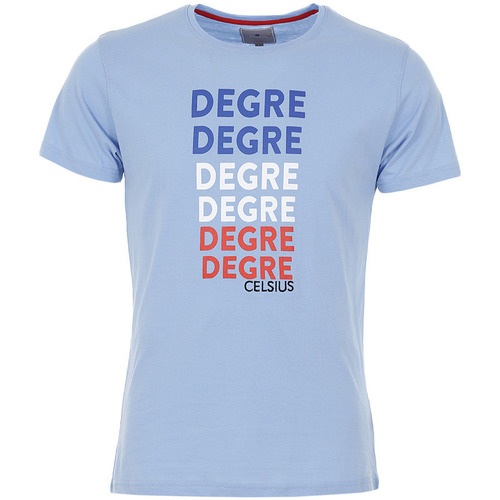 tekstylia Męskie T-shirty z krótkim rękawem Degré Celsius T-shirt manches courtes homme CEGRADE Niebieski