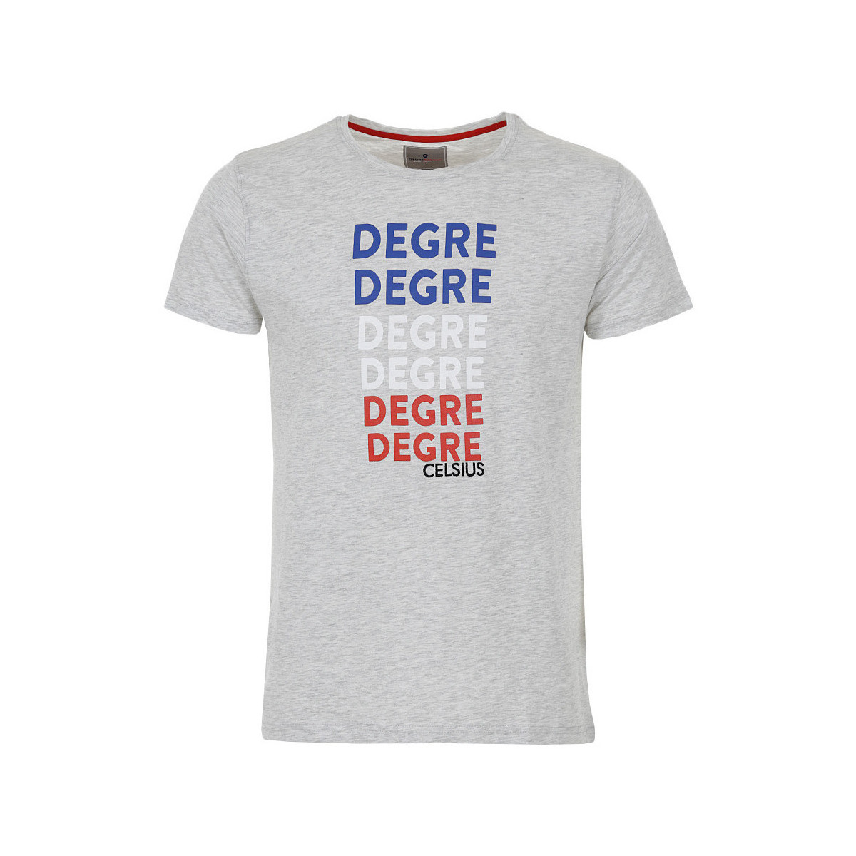 tekstylia Męskie T-shirty z krótkim rękawem Degré Celsius T-shirt manches courtes homme CEGRADE Szary