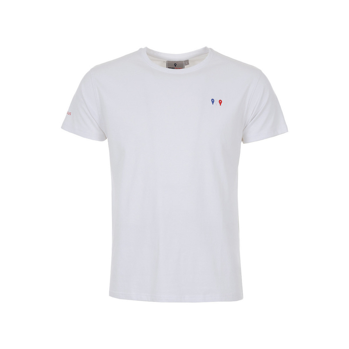 tekstylia Męskie T-shirty z krótkim rękawem Degré Celsius T-shirt manches courtes homme CERGIO Biały