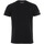 tekstylia Męskie T-shirty z krótkim rękawem Degré Celsius T-shirt manches courtes homme CERGIO Czarny