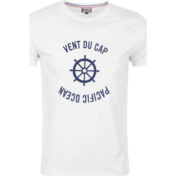Vent Du Cap T-shirt manches courtes homme CHERYL Biały