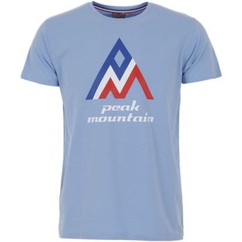 Peak Mountain T-shirt manches courtes homme CIMES Niebieski
