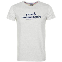 tekstylia Męskie T-shirty z krótkim rękawem Peak Mountain T-shirt manches courtes homme COSMO Szary