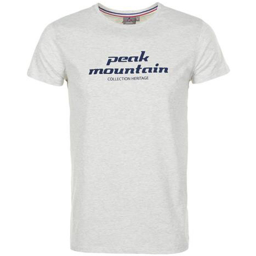tekstylia Męskie T-shirty z krótkim rękawem Peak Mountain T-shirt manches courtes homme COSMO Szary