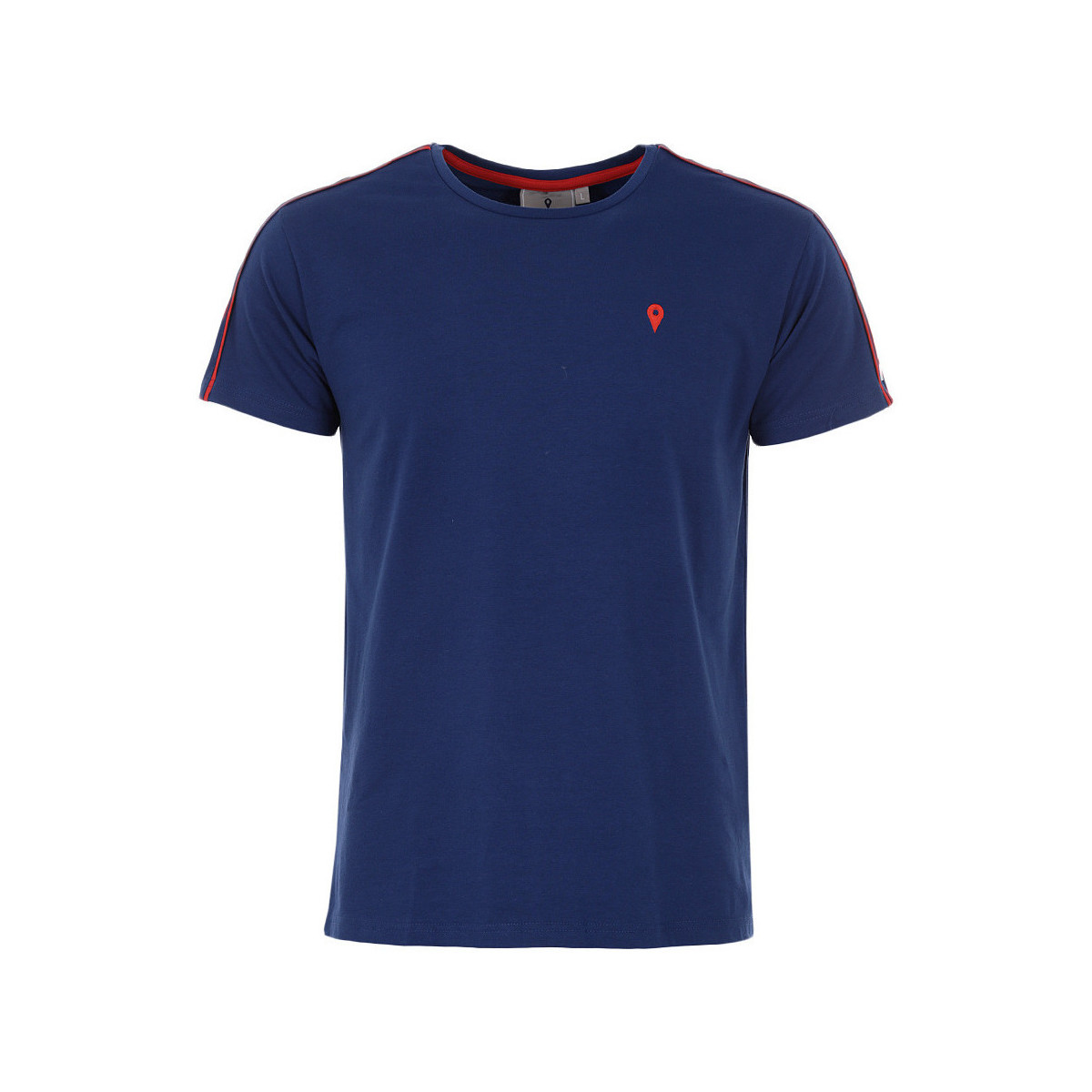 tekstylia Męskie T-shirty z krótkim rękawem Degré Celsius T-shirt manches courtes homme CRANER Marine