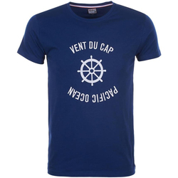 tekstylia Chłopiec T-shirty z krótkim rękawem Vent Du Cap T-shirt manches courtes garçon ECHERYL Marine