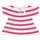 tekstylia Dziewczynka T-shirty z krótkim rękawem Miss Girly T-shirt manches courtes fille FAGOLE Różowy