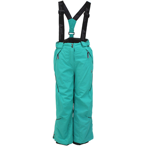 tekstylia Dziewczynka Spodnie Peak Mountain Pantalon de ski fille FAPIX Zielony