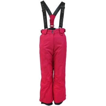 tekstylia Dziewczynka Spodnie Peak Mountain Pantalon de ski fille GEMIX Różowy
