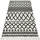 Dom Dywany Rugsx Dywan BERBER SAFI N9040 biały / czarny 240x330 cm Biały