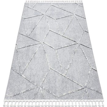Rugsx Dywan SEVILLA Z791C mozaika szary / biały 120x170 cm Szary
